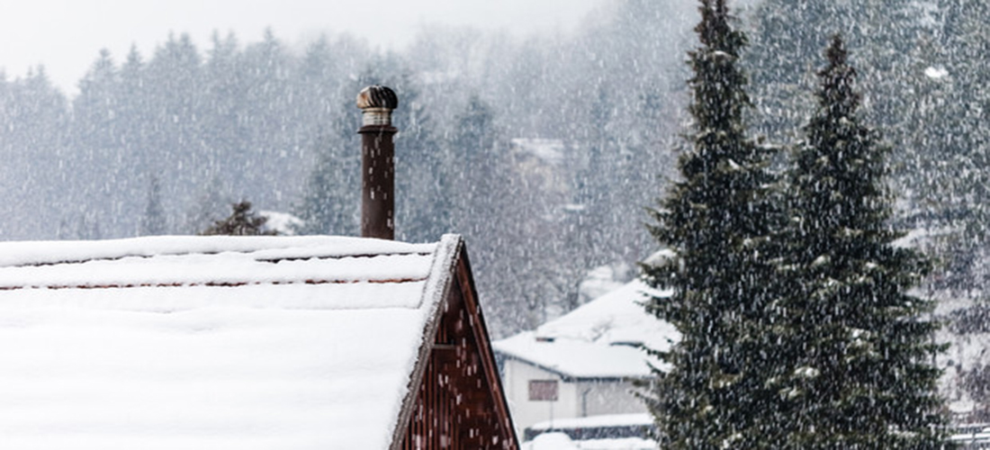 Sturm, Schnee und Eis. Das Dach will geschützt sein