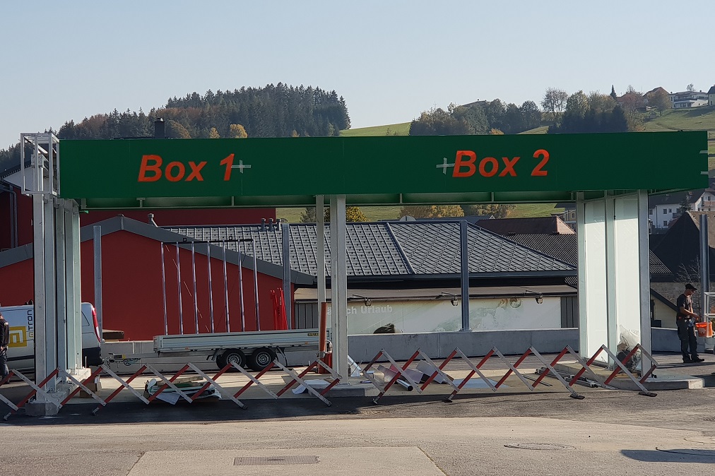 Lagerhaus Vorderweißenbach – Tankstelle